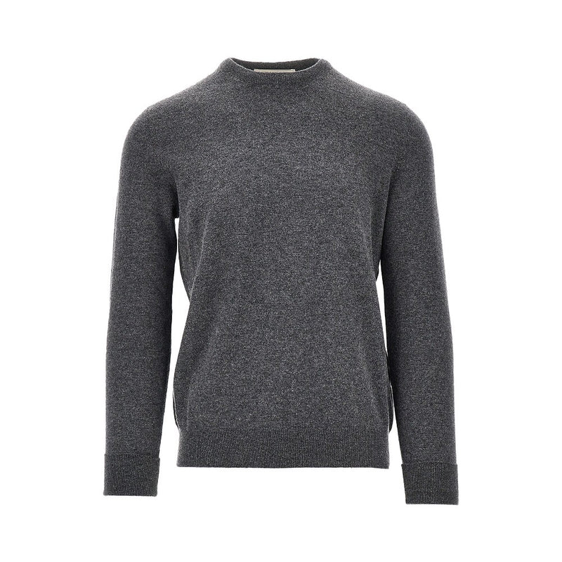 Ballantyne Ballantyne Cashmere Crewneck Sweater Grey - World Class Fashion