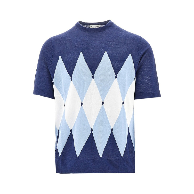 Ballantyne Ballantyne Linen-blend Sweater Blue Men - World Class Fashion