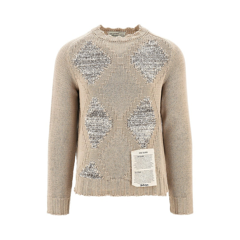 Ballantyne Ballantyne Raw Diamond Cotton Crewneck Sweater - World Class Fashion