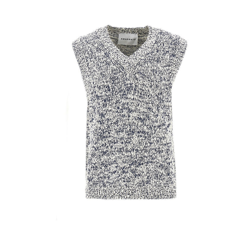 Amaranto Amaranto Mouliné Knit Vest Multicolor Men - World Class Fashion