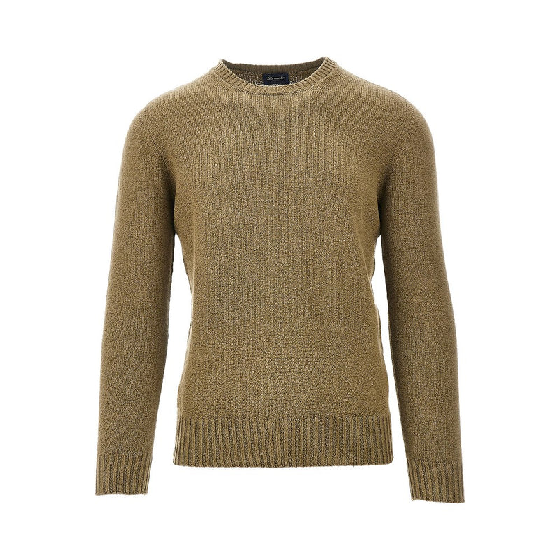 Drumohr Drumohr Chenille Crewneck Sweater Green - World Class Fashion