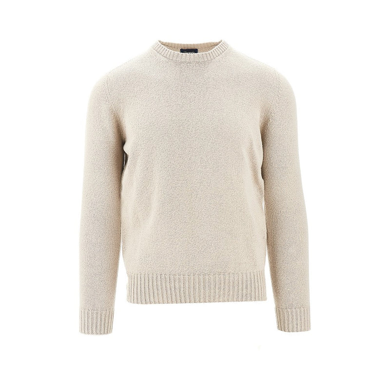 Drumohr Drumohr Chenille Crewneck Sweater Beige Men - World Class Fashion