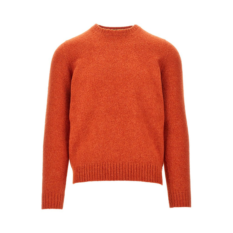 Drumohr Drumohr Wool Knitted Sweater Orange Men - World Class Fashion