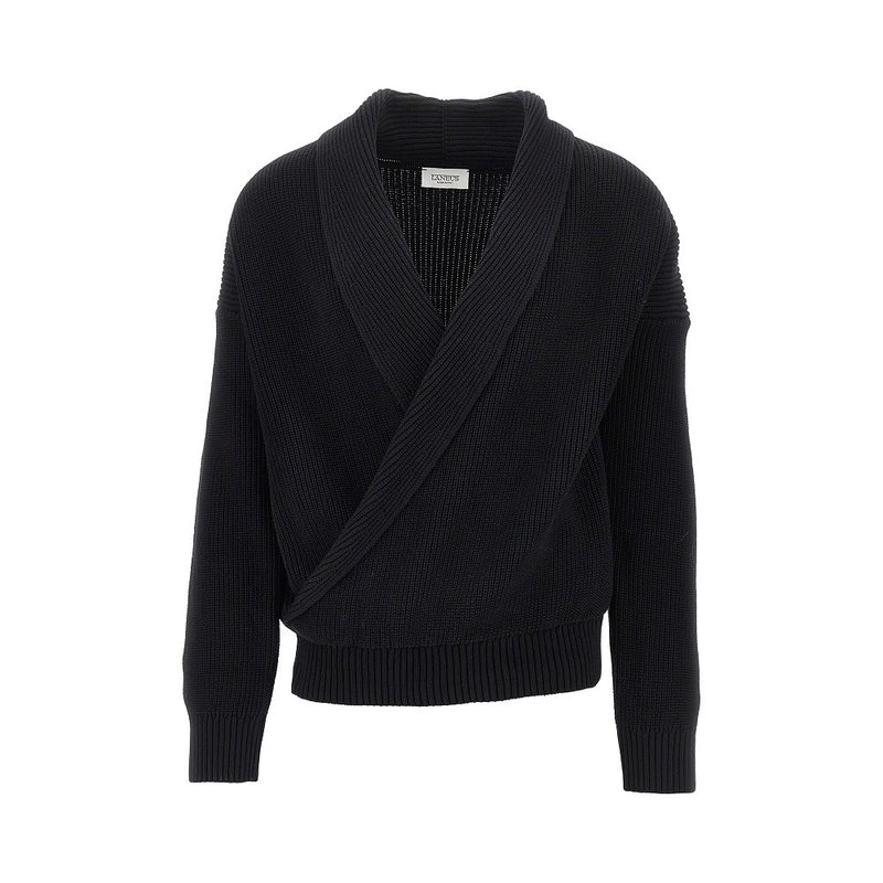 Laneus Laneus Cotton Knitted Cardigan - World Class Fashion