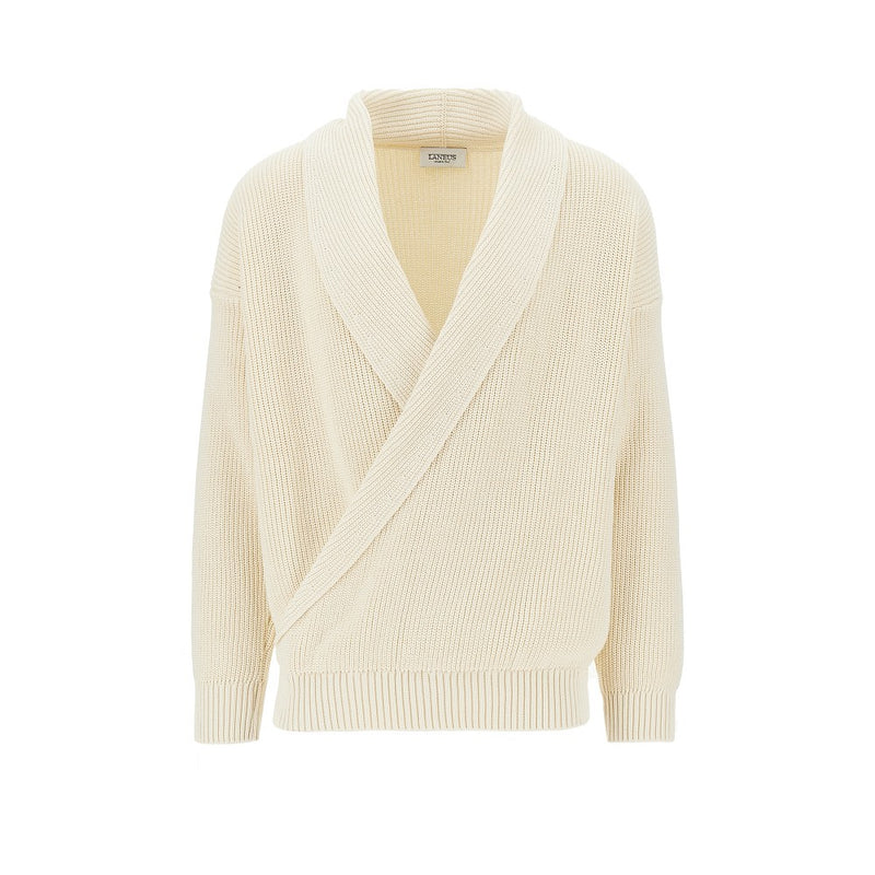 Laneus Laneus Cotton Knitted Cardigan - World Class Fashion