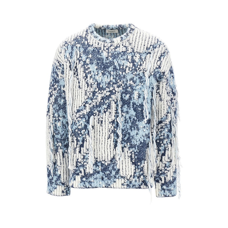 Laneus Laneus Wool-blend Crewneck Sweater - World Class Fashion