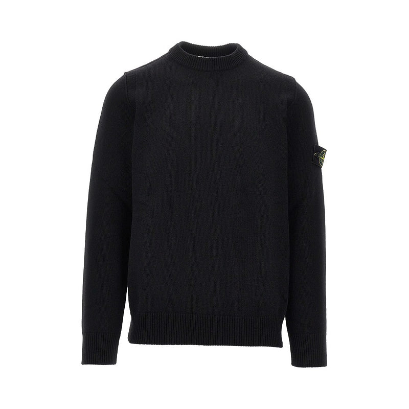 Stone Island Stone Island Knitted Sweater Black Men - World Class Fashion