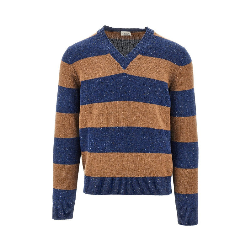 Gallia Knit Gallia Knit 'Lawrence' Wool Sweater Multicolor - World Class Fashion
