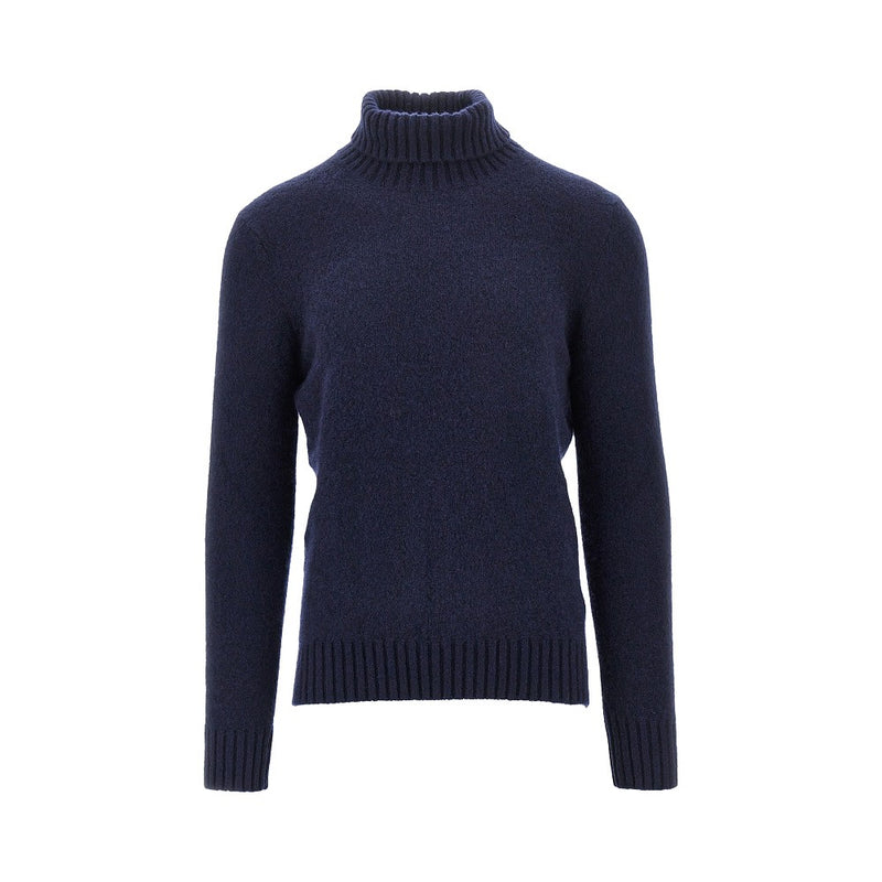 Piacenza 1733 Piacenza 1733 Cashmere-Blend Turtleneck Sweater Blue - World Class Fashion