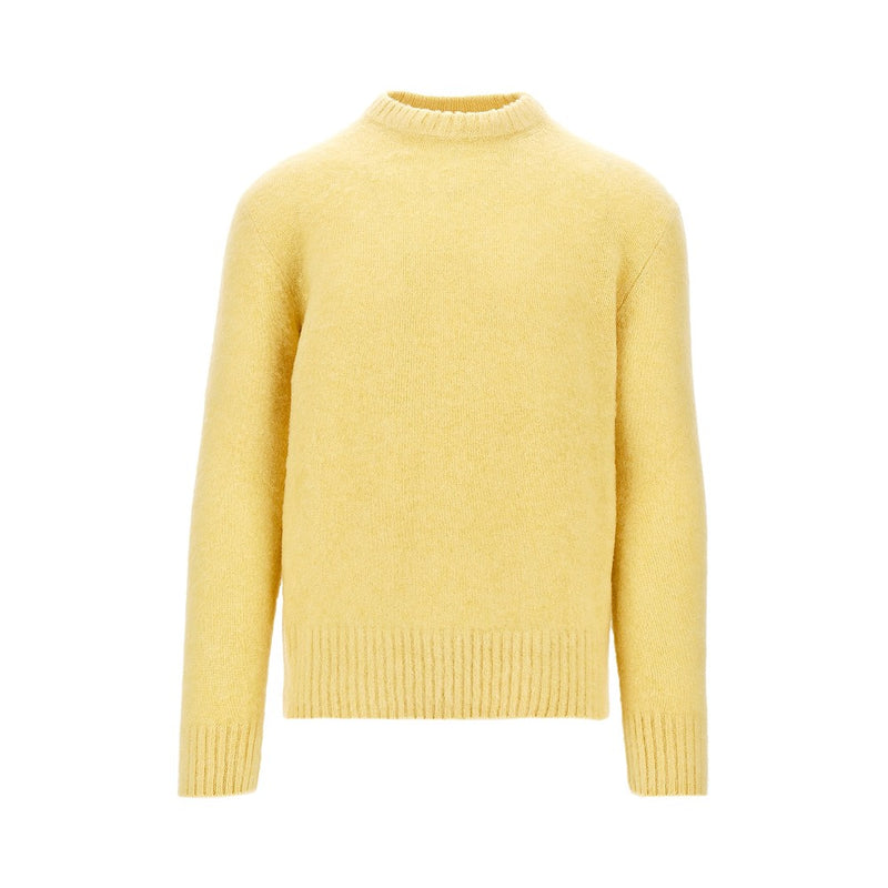 Piacenza 1733 Piacenza 1733 Virgin Wool Sweater Yellow Men - World Class Fashion