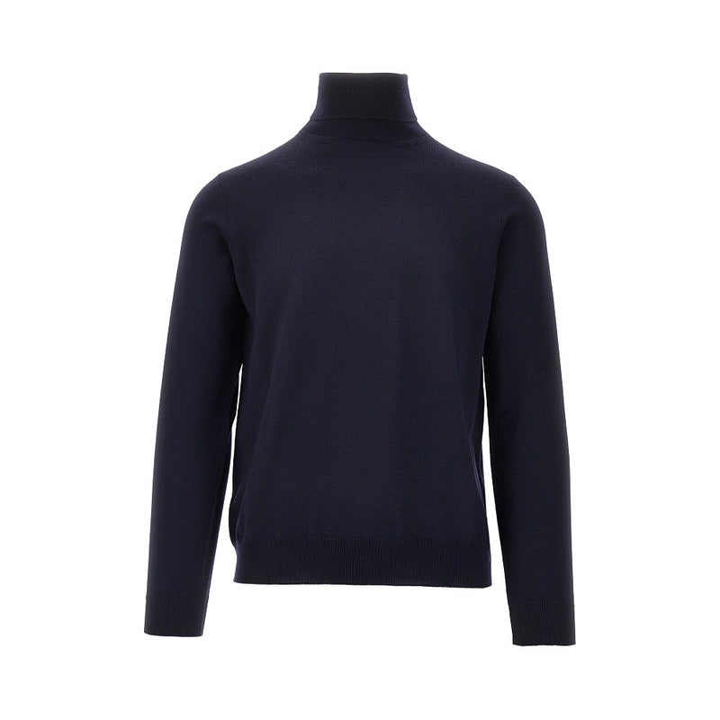 The Pull The Pull Merino Wool Turtleneck Blue Men - World Class Fashion