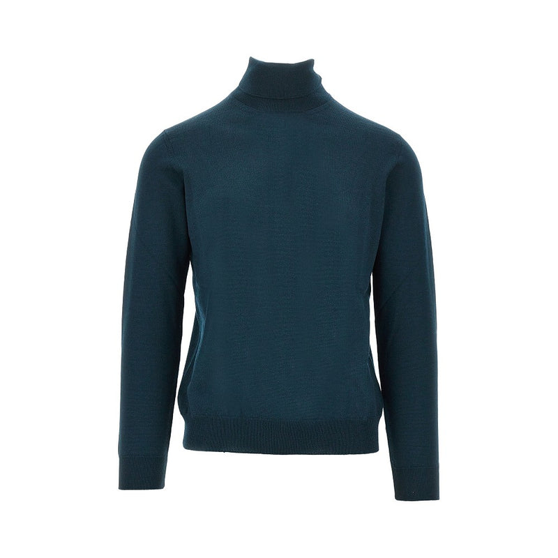 The Pull The Pull Merino Wool Knitted Turtleneck Green Men - World Class Fashion