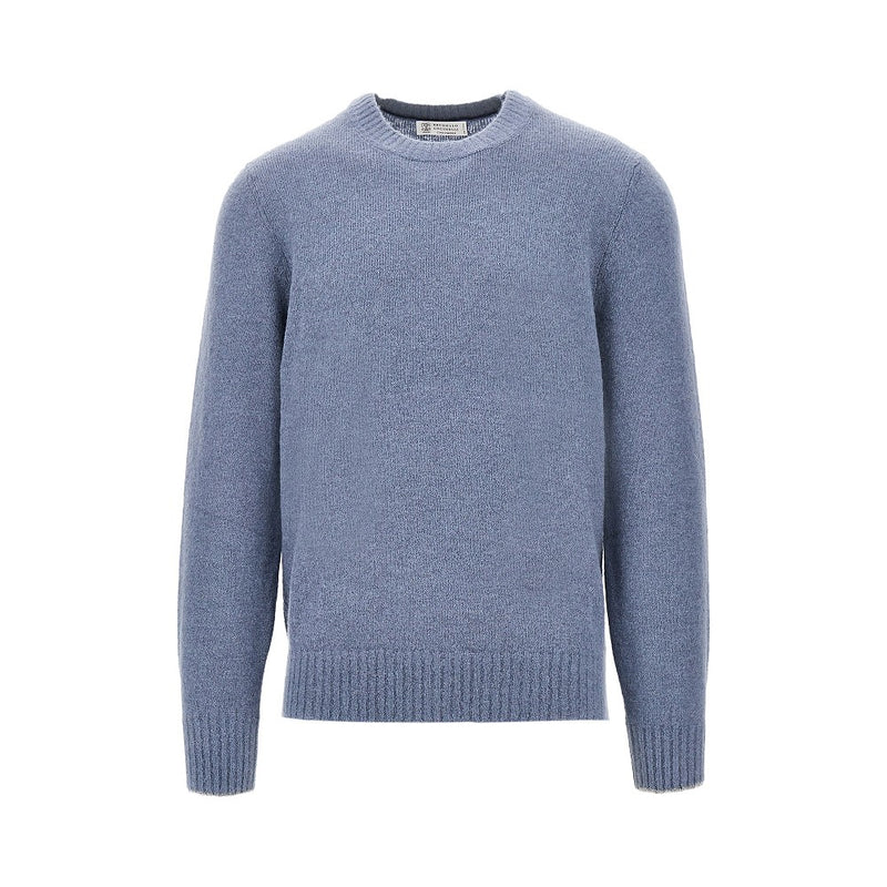 Brunello Cucinelli Brunello Cucinelli Alpaca Cashmere Sweater Blue Men - World Class Fashion