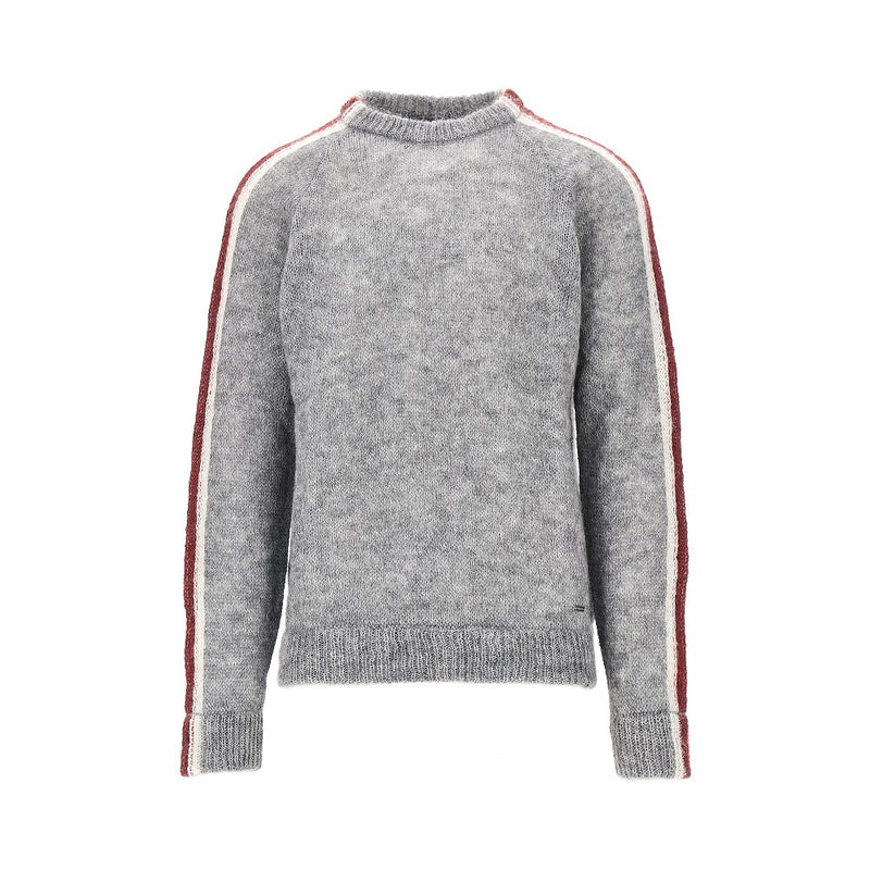 Dsquared2 Dsquared2 Mohair-blend Crewneck Sweater Grey Men - World Class Fashion