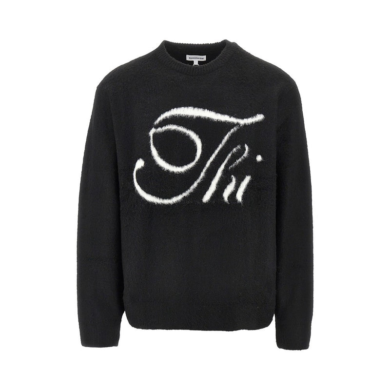 Thisisneverthat Thisisneverthat Thi Logo Sweater Black - World Class Fashion