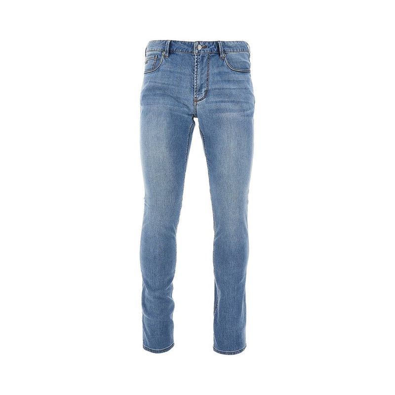 Emporio Armani Emporio Armani Stretch Denim J06 Jeans Blue - World Class Fashion