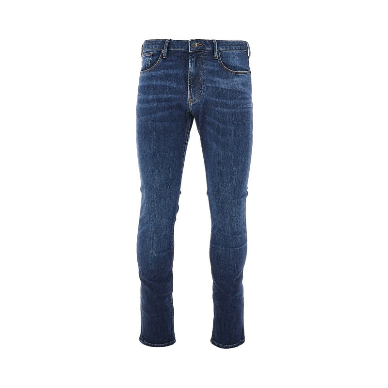 Emporio Armani Emporio Armani Stretch Denim J06 Jeans Blue - World Class Fashion