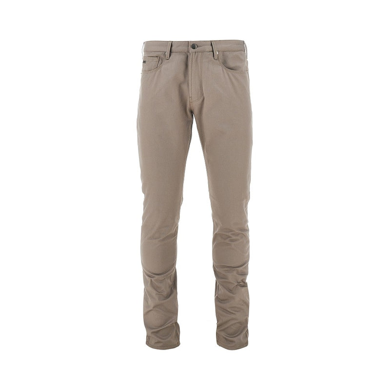 Emporio Armani Emporio Armani Stretch Gabardine J06 Pants Grey - World Class Fashion