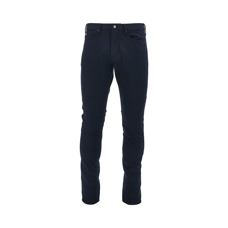 Emporio Armani Emporio Armani Stretch Canvas J06 Pants Blue Men - World Class Fashion
