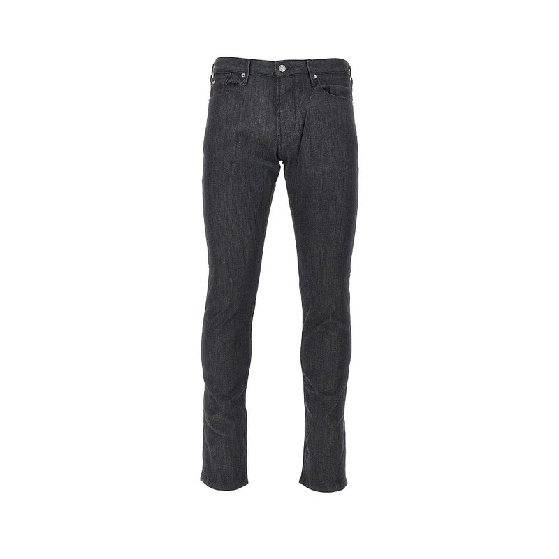 Emporio Armani Emporio Armani Stretch Denim J06 Jeans Black - World Class Fashion