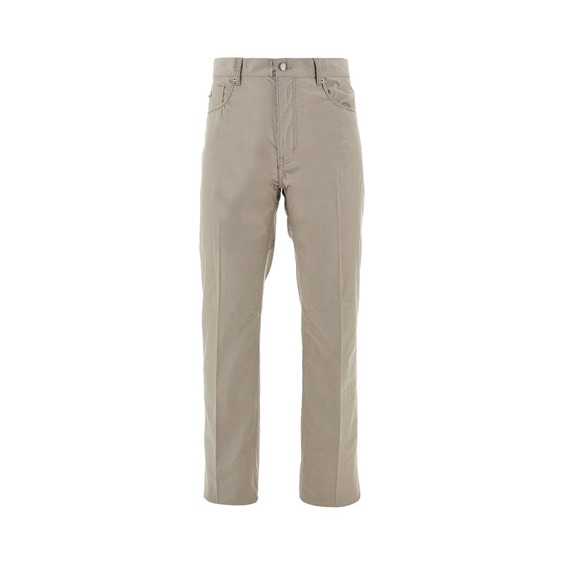 Emporio Armani Emporio Armani J76 Cotton Pants Grey Men - World Class Fashion