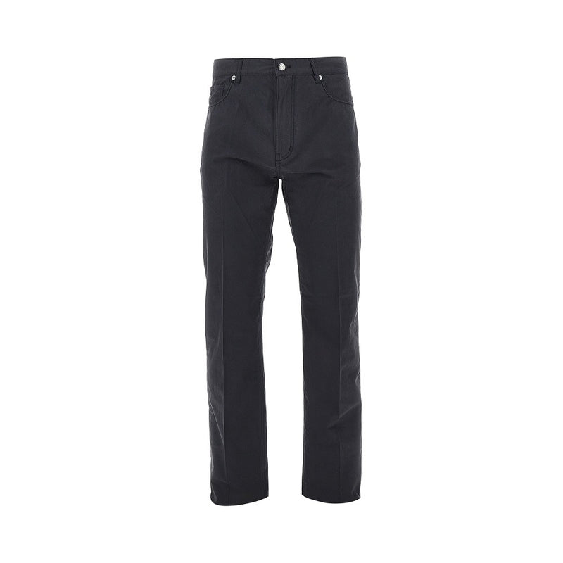 Emporio Armani Emporio Armani J76 Cotton Pants Blue Men - World Class Fashion