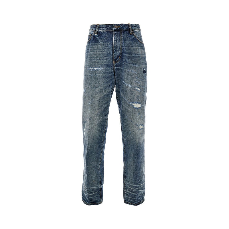 Emporio Armani Emporio Armani Regular Fit J22 Jeans Blue - World Class Fashion