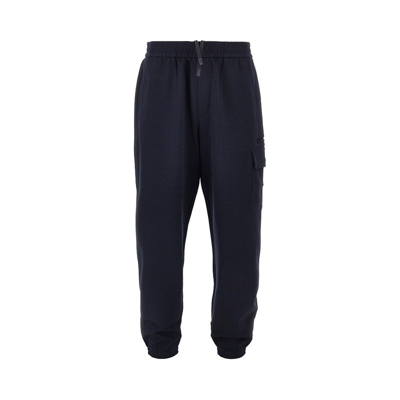 Emporio Armani Emporio Armani Travel Essential Cargo Pants Blue Men - World Class Fashion