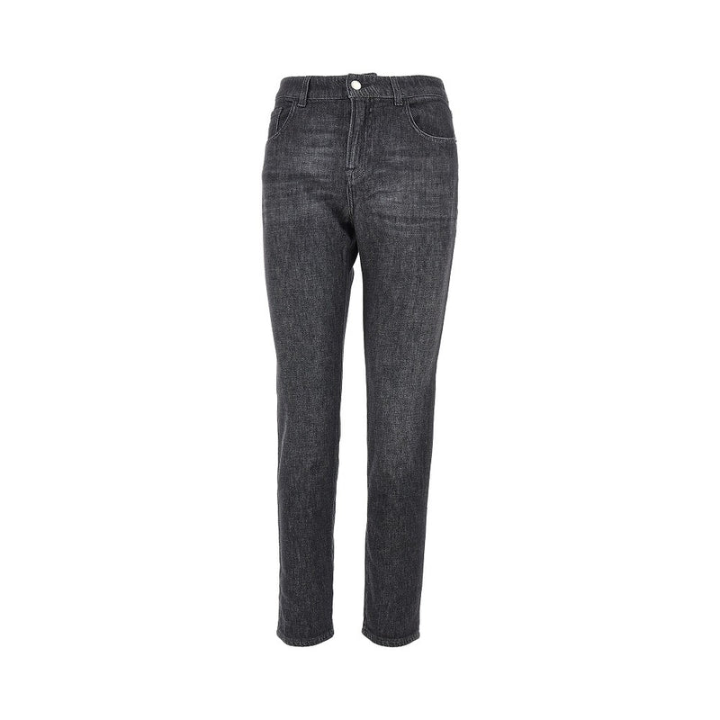 Emporio Armani Emporio Armani J36 Slim Fit Jeans Grey Women - World Class Fashion