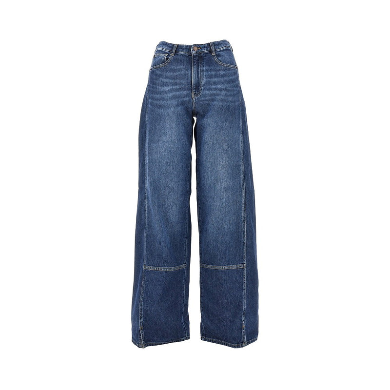 Emporio Armani Emporio Armani J8i Denim Jeans Blue Women - World Class Fashion