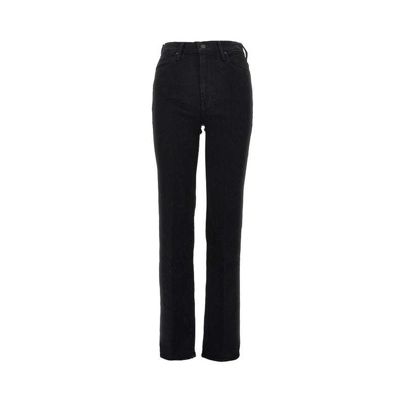 Mother Mother Stretch Denim Pants Black Women - World Class Fashion