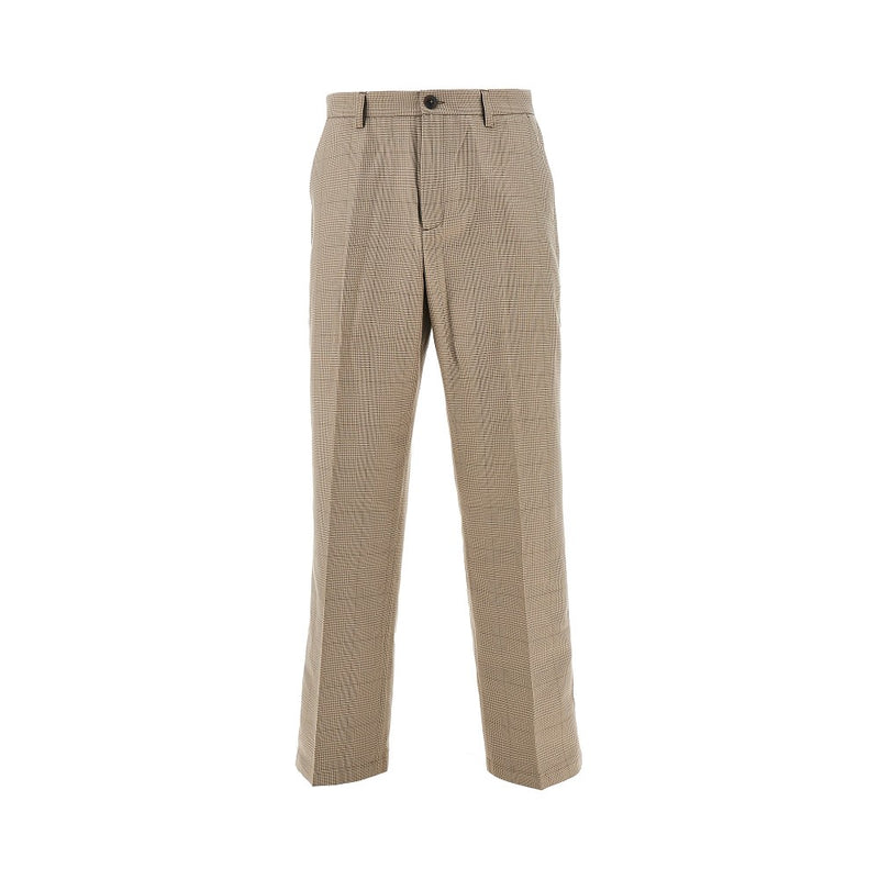 Les Deux Les Deux Randall Prince Of Wales Pants Beige - World Class Fashion