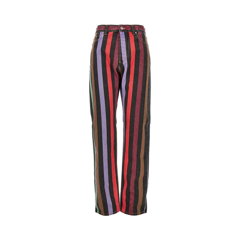 Versace Versace Cotton Denim Jeans Multicolor Women - World Class Fashion
