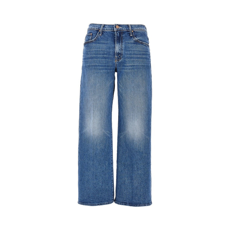 Mother Mother Maven Flood Denim Jeans Blue Women - World Class Fashion
