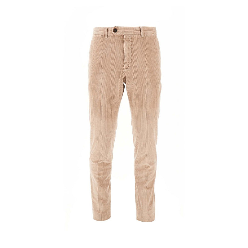 Incotex Incotex Pattern 54 Corduroy Pants Beige - World Class Fashion