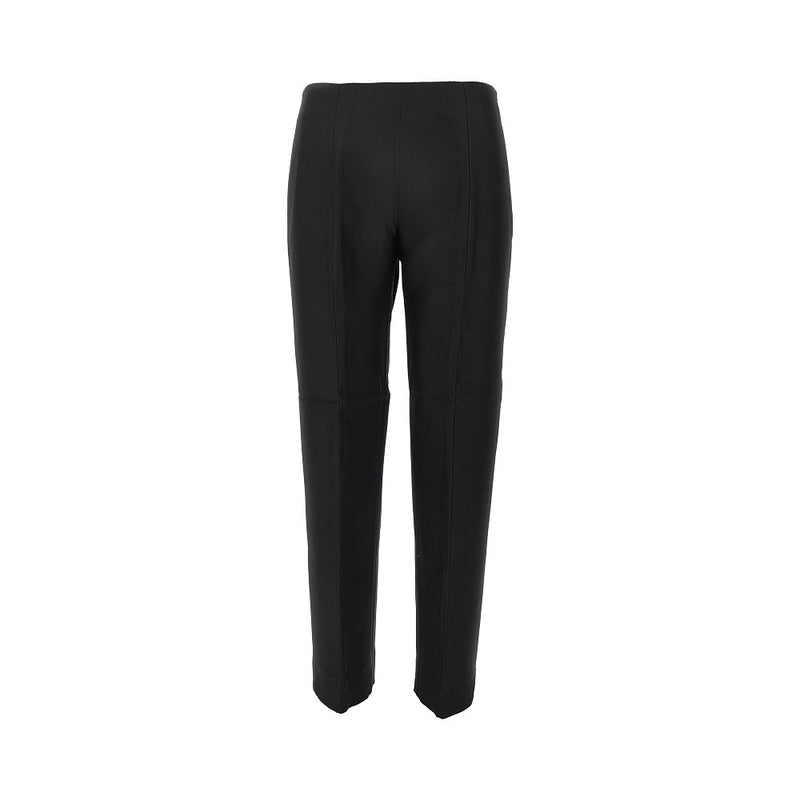 Toteme Toteme Wool and Silk Pants Black Women - World Class Fashion