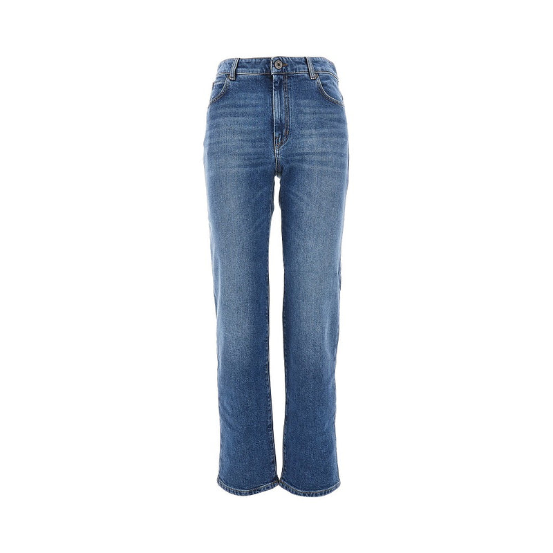Max Mara Weekend Max Mara Weekend 'W90' Stretch Straight Leg Jeans - World Class Fashion