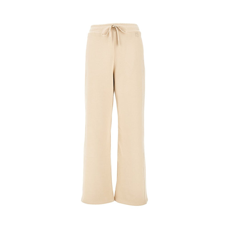 Max Mara Weekend Max Mara Weekend Cotton-blend Sweatpants Beige Women - World Class Fashion