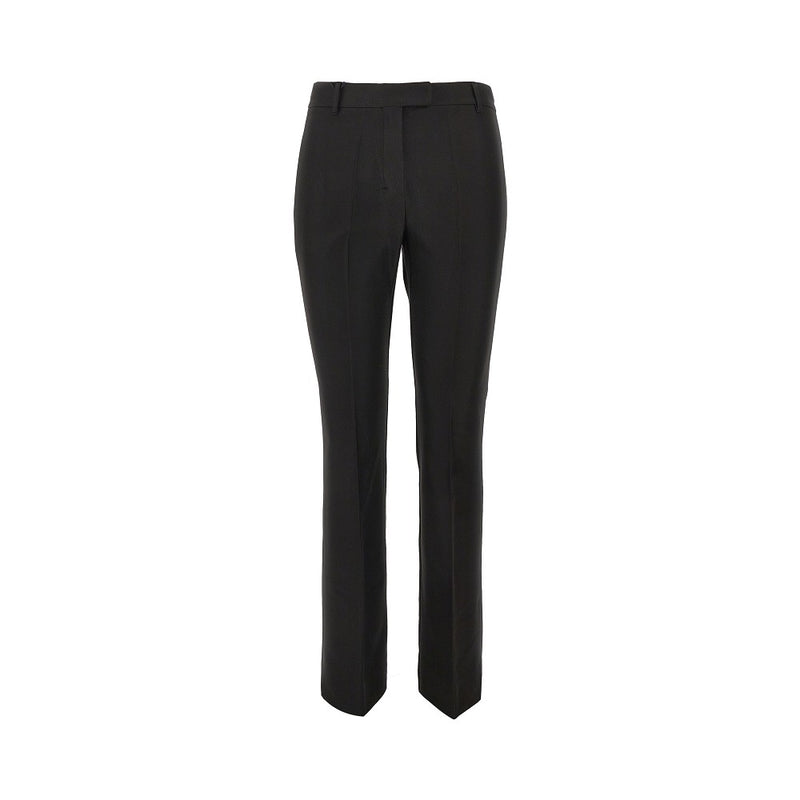 Max Mara S Max Mara S Cotton And Viscosa Cropped Pants - World Class Fashion