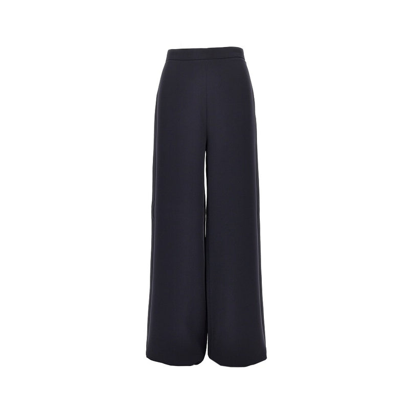 Max Mara Max Mara Cady Wide-leg Pants Blue Women - World Class Fashion