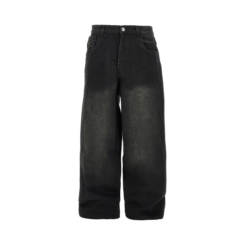Prohibited Prohibited Antwerp Loose Fit Jeans Black - World Class Fashion