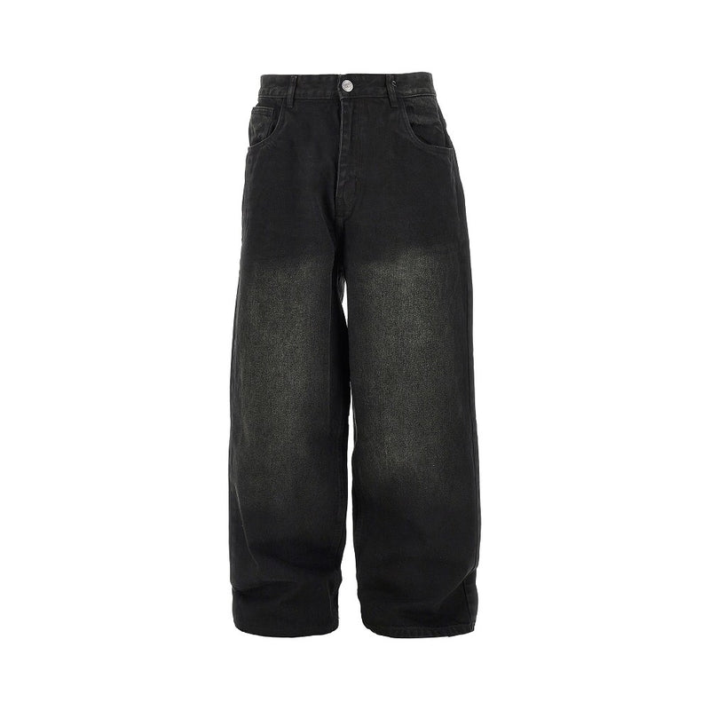 Prohibited Prohibited Milano Relaxed Fit Jeans Black - World Class Fashion