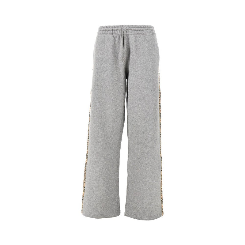 Burberry Burberry Wide Leg Sweatpants Grey Women - World Class Fashion