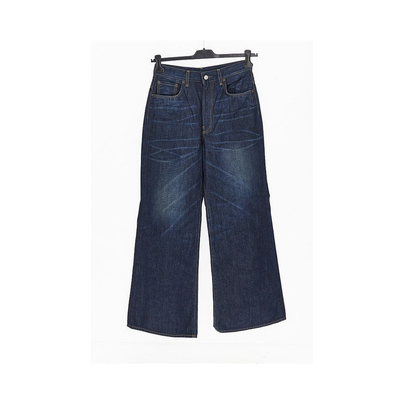 Acne Acne 2022F Wide Leg Jeans Blue Women - World Class Fashion
