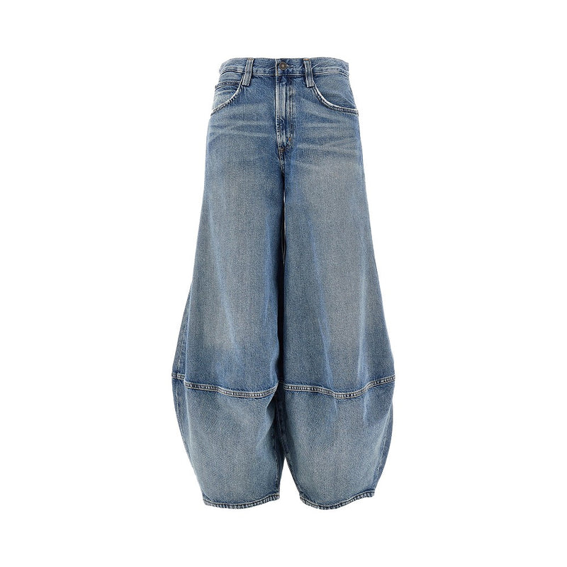 Agolde Agolde Lantern Jeans Blue Women - World Class Fashion