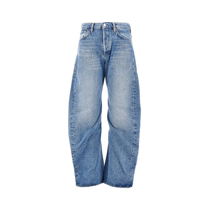 Agolde Agolde Cotton Denim 'Spiral' Jeans - World Class Fashion