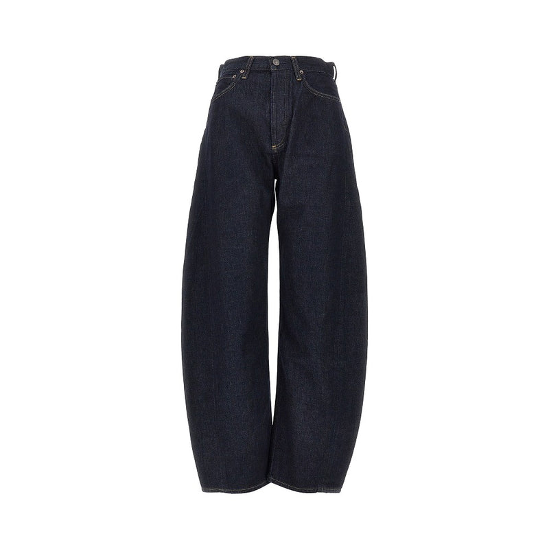 Agolde Agolde Luna Pieced High-rise Jeans Blue - World Class Fashion