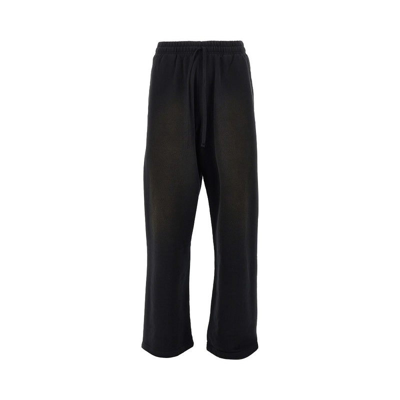 Arte Arte Sunfade Uniform Cotton Sweatpants Black Men - World Class Fashion