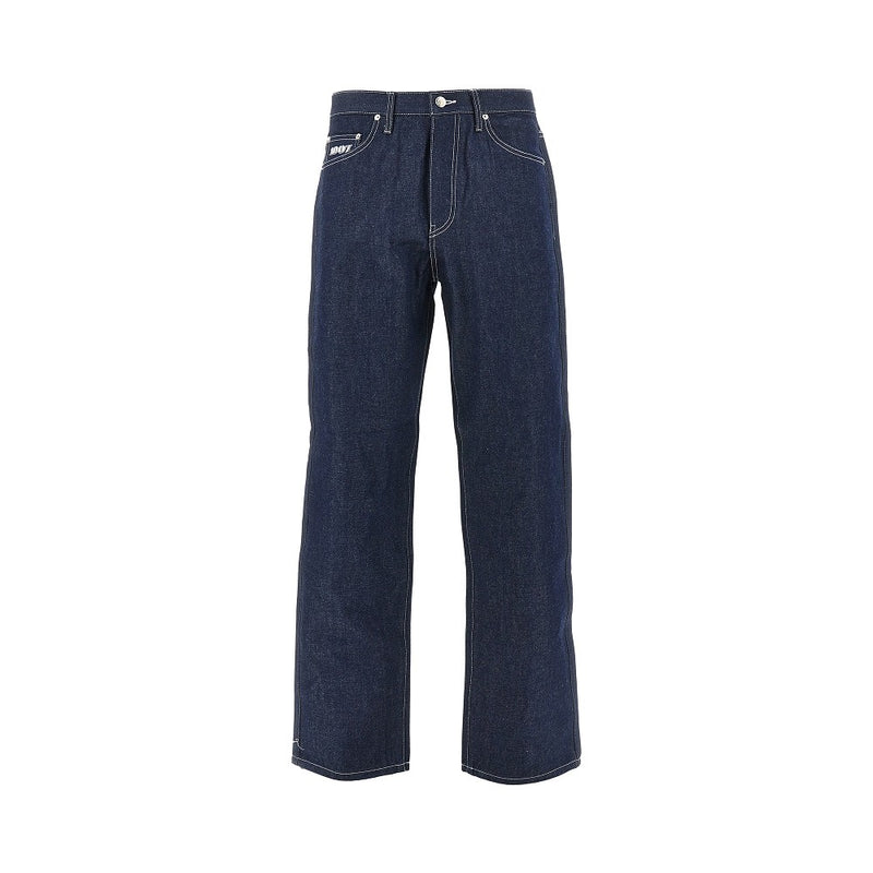 Awake Ny Awake Ny '100%' Baggy Fit Jeans Blue Men - World Class Fashion