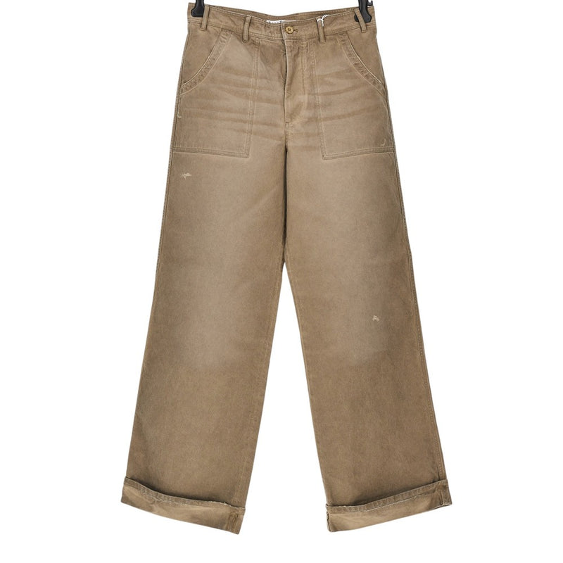 Acne Acne Denim Pants Faded Effect Beige Men - World Class Fashion